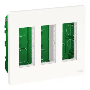 Schneider Electric UNICA SYSTEM+ NU173418 блок скрытой установки 3 x 2, белый (ШНАЙДЕР) Schneider Electric UNICA SYSTEM+ NU173418 блок скрытой установки 3 x 2, белый (ШНАЙДЕР)