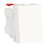 Schneider Electric NU310618 Выключатель 1-клавишный кнопочный, схема 1, 10 А, 1 модуль, белый
