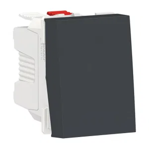Schneider Electric UNICA MODULAR NU310654 выключатель одноклавишный кнопочный, антрацит (ШНАЙДЕР) Schneider Electric UNICA MODULAR NU310654 выключатель одноклавишный кнопочный, антрацит (ШНАЙДЕР)