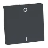 Schneider Electric UNICA MODULAR NU326254, выключатель 1-клавишный, скрытый монтаж, антрацит