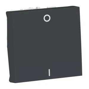 Schneider Electric UNICA MODULAR NU326254, выключатель 1-клавишный, скрытый монтаж, антрацит (ШНАЙДЕР) Schneider Electric UNICA MODULAR NU326254, выключатель 1-клавишный, скрытый монтаж, антрацит (ШНАЙДЕР)