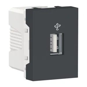 Schneider Electric NU342954 USB-коннектор антрацит (ШНАЙДЕР) Schneider Electric NU342954 USB-коннектор антрацит (ШНАЙДЕР)