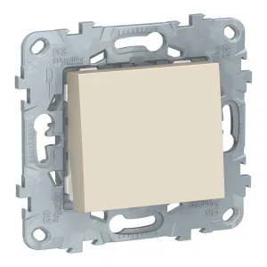 Schneider Electric NU520644 выключатель кнопочный одноклавишный, бежевый (ШНАЙДЕР) Schneider Electric NU520644 выключатель кнопочный одноклавишный, бежевый (ШНАЙДЕР)