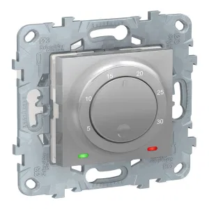 Schneider Electric NU550130 термостат комнатный, алюминий (ШНАЙДЕР) Schneider Electric NU550130 термостат комнатный, алюминий (ШНАЙДЕР)