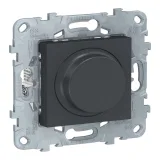 Schneider Electric NU551654 светорегулятор поворотно-нажимной, 200 ВА, антрацит