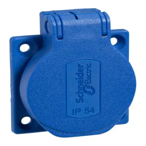 Schneider Electric PKS51B — панельная розетка PratiKa 16 А, 250 В, IP54 (ШНАЙДЕР) Schneider Electric PKS51B — панельная розетка PratiKa 16 А, 250 В, IP54 (ШНАЙДЕР)