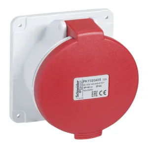 Schneider Electric PKY16G434 - промышленная розетка 16 А, 3P+N+E, IP44, прямая (ШНАЙДЕР) Schneider Electric PKY16G434 - промышленная розетка 16 А, 3P+N+E, IP44, прямая (ШНАЙДЕР)