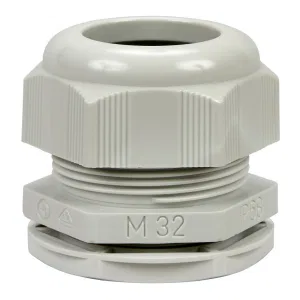 Schneider Electric PKZ032 кабельный сальник M32, серый (RAL 7035), IP67 (ШНАЙДЕР) Schneider Electric PKZ032 кабельный сальник M32, серый (RAL 7035), IP67 (ШНАЙДЕР)