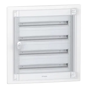 Schneider Electric PRA24418 - щит PRAGMA 72 модуля, IP40, встраиваемый, пластик, прозрачная дверь (ШНАЙДЕР) Schneider Electric PRA24418 - щит PRAGMA 72 модуля, IP40, встраиваемый, пластик, прозрачная дверь (ШНАЙДЕР)
