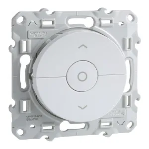 Schneider Electric ODACE S52R208, выключатель для жалюзи кнопочный с фиксацией, белый (ШНАЙДЕР) Schneider Electric ODACE S52R208, выключатель для жалюзи кнопочный с фиксацией, белый (ШНАЙДЕР)