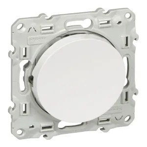 Schneider Electric S52R221 выключатель двухклавишный ODACE, белый (ШНАЙДЕР) Schneider Electric S52R221 выключатель двухклавишный ODACE, белый (ШНАЙДЕР)