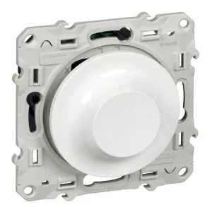 Schneider Electric S52R512 ODACE светорегулятор поворотно-нажимной, белый (ШНАЙДЕР) Schneider Electric S52R512 ODACE светорегулятор поворотно-нажимной, белый (ШНАЙДЕР)