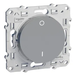 Выключатель 1-клавишный двухполюсный 16А Schneider Electric ODACE, скрытый монтаж, алюминий (ШНАЙДЕР) Выключатель 1-клавишный двухполюсный 16А Schneider Electric ODACE, скрытый монтаж, алюминий (ШНАЙДЕР)