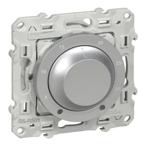 Schneider Electric S53R501 термостат для тёплого пола, алюминий (ШНАЙДЕР) Schneider Electric S53R501 термостат для тёплого пола, алюминий (ШНАЙДЕР)
