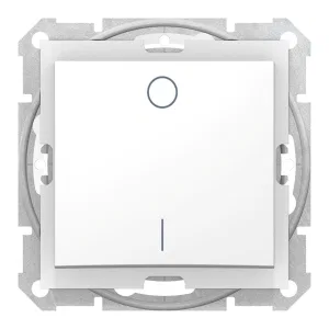 Выключатель 1-клавишный Schneider Electric SEDNA, скрытый монтаж, белый (ШНАЙДЕР) Выключатель 1-клавишный Schneider Electric SEDNA, скрытый монтаж, белый (ШНАЙДЕР)