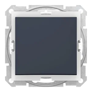 Переключатель 1-клавишный Schneider Electric SEDNA, скрытый монтаж, графит (ШНАЙДЕР) Переключатель 1-клавишный Schneider Electric SEDNA, скрытый монтаж, графит (ШНАЙДЕР)