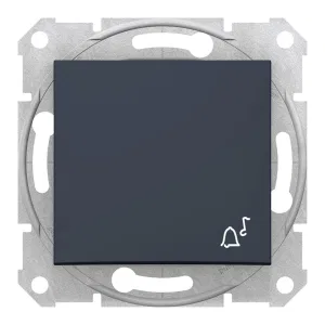 Schneider Electric SDN0800170 кнопочный выключатель, графит, Sedna (ШНАЙДЕР) Schneider Electric SDN0800170 кнопочный выключатель, графит, Sedna (ШНАЙДЕР)