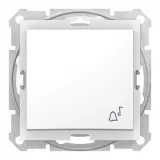 Schneider Electric SDN0800321 кнопочный выключатель 1-клавишный, белый