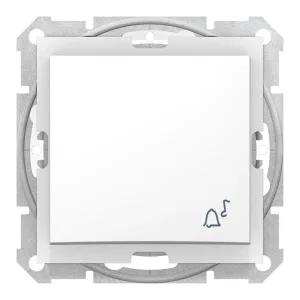 Schneider Electric SDN0800321 кнопочный выключатель 1-клавишный, белый (ШНАЙДЕР) Schneider Electric SDN0800321 кнопочный выключатель 1-клавишный, белый (ШНАЙДЕР)
