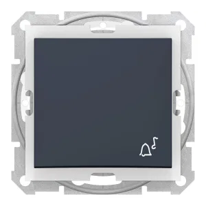 Переключатель 1-клавишный Schneider Electric SEDNA, скрытый монтаж, графит (ШНАЙДЕР) Переключатель 1-клавишный Schneider Electric SEDNA, скрытый монтаж, графит (ШНАЙДЕР)