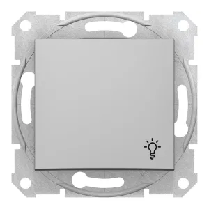 Schneider Electric SDN0900160 — кнопочный одноклавишный выключатель, алюминий (ШНАЙДЕР) Schneider Electric SDN0900160 — кнопочный одноклавишный выключатель, алюминий (ШНАЙДЕР)