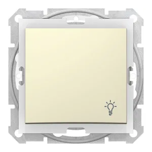 Schneider Electric SDN0900347 — кнопочный выключатель Sedna, 1 клавиша, 10 А, 250 В, бежевый (ШНАЙДЕР) Schneider Electric SDN0900347 — кнопочный выключатель Sedna, 1 клавиша, 10 А, 250 В, бежевый (ШНАЙДЕР)