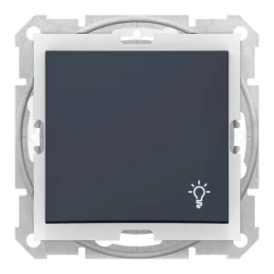 Schneider Electric SDN0900370 выключатель 1-клавишный кнопочный, Sedna, графит (ШНАЙДЕР) Schneider Electric SDN0900370 выключатель 1-клавишный кнопочный, Sedna, графит (ШНАЙДЕР)
