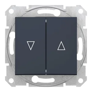 Schneider Electric Sedna SDN1300170 выключатель для жалюзи, графит (ШНАЙДЕР) Schneider Electric Sedna SDN1300170 выключатель для жалюзи, графит (ШНАЙДЕР)