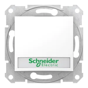 Schneider Electric SDN1600321, кнопочный выключатель с подсветкой, белый (ШНАЙДЕР) Schneider Electric SDN1600321, кнопочный выключатель с подсветкой, белый (ШНАЙДЕР)