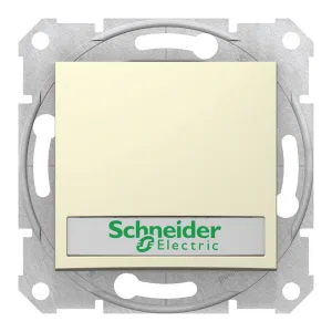 Schneider Electric SDN1600347, кнопочный выключатель с подсветкой, бежевый (ШНАЙДЕР) Schneider Electric SDN1600347, кнопочный выключатель с подсветкой, бежевый (ШНАЙДЕР)