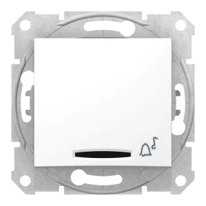 Schneider Electric SDN1600421 — кнопочный выключатель Sedna, с подсветкой, белый (ШНАЙДЕР) Schneider Electric SDN1600421 — кнопочный выключатель Sedna, с подсветкой, белый (ШНАЙДЕР)