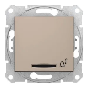 Schneider Electric SDN1600468 — кнопочный выключатель Sedna, с подсветкой, титан (ШНАЙДЕР) Schneider Electric SDN1600468 — кнопочный выключатель Sedna, с подсветкой, титан (ШНАЙДЕР)
