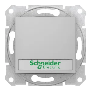 Schneider Electric SDN1700460 — кнопочный выключатель, 1 клавиша, подсветка, алюминий (ШНАЙДЕР) Schneider Electric SDN1700460 — кнопочный выключатель, 1 клавиша, подсветка, алюминий (ШНАЙДЕР)