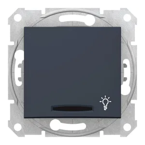 Schneider Electric SDN1800170 — кнопочный выключатель 1-клавишный, графит (ШНАЙДЕР) Schneider Electric SDN1800170 — кнопочный выключатель 1-клавишный, графит (ШНАЙДЕР)