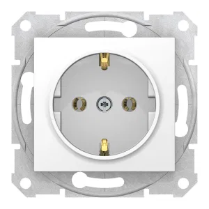 Schneider Electric SDN3000521 — розетка с заземлением, 16 А, 250 В, белая (ШНАЙДЕР) Schneider Electric SDN3000521 — розетка с заземлением, 16 А, 250 В, белая (ШНАЙДЕР)