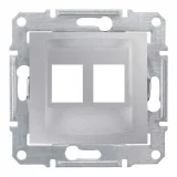 Schneider Electric Sedna SDN4400660 Адаптер для коннекторов AMP двойной, алюминий