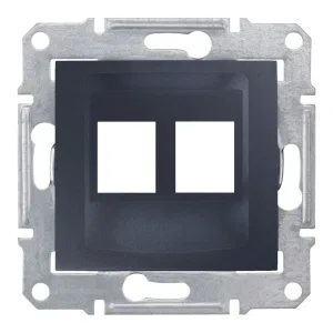 Адаптор х2 AMP MOL KEL cat5e 6 UTP гр (ШНАЙДЕР) Адаптор х2 AMP MOL KEL cat5e 6 UTP гр (ШНАЙДЕР)
