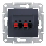 Schneider Electric SDN5400170, аудиорозетка SEDNA, графит