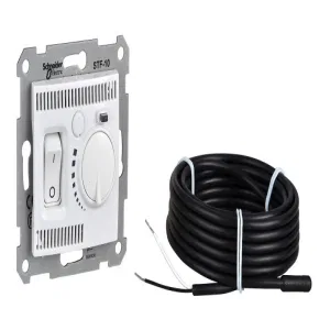 Schneider Electric SDN6000321 Термостат для теплого пола, с датчиком, белый, Sedna (ШНАЙДЕР) Schneider Electric SDN6000321 Термостат для теплого пола, с датчиком, белый, Sedna (ШНАЙДЕР)