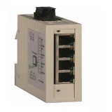 Schneider Electric TCSESU043F1N0, неуправляемый коммутатор ConneXium 4TX/1FX MM