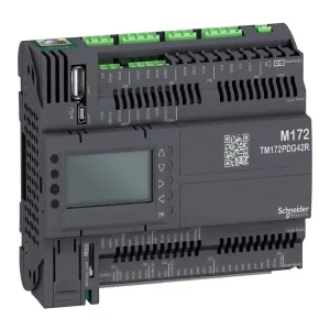 Schneider Electric TM172PDG42R — программируемый контроллер Modicon M172, с дисплеем, 42 I/O, Ethernet, 2 МБ (ШНАЙДЕР) Schneider Electric TM172PDG42R — программируемый контроллер Modicon M172, с дисплеем, 42 I/O, Ethernet, 2 МБ (ШНАЙДЕР)