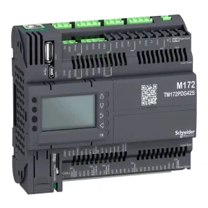 Schneider Electric TM172PDG42S — программируемый контроллер Modicon M172, с дисплеем, 42 I/O, Ethernet, 2 МБ, 2 SSR (ШНАЙДЕР) Schneider Electric TM172PDG42S — программируемый контроллер Modicon M172, с дисплеем, 42 I/O, Ethernet, 2 МБ, 2 SSR (ШНАЙДЕР)