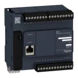 Schneider Electric TM221C24T, компактный базовый блок Modicon M221, транзисторный, 24 IO