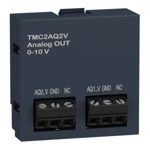 Schneider Electric TMC2AQ2V — картридж аналогового выхода для Modicon M221C (ШНАЙДЕР) Schneider Electric TMC2AQ2V — картридж аналогового выхода для Modicon M221C (ШНАЙДЕР)