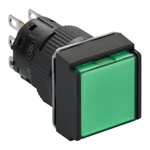 Кнопка Schneider Electric Harmony 16 мм, 12В, IP65, Зеленый (ШНАЙДЕР) Кнопка Schneider Electric Harmony 16 мм, 12В, IP65, Зеленый (ШНАЙДЕР)