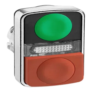 ГОЛОВКА КНОПКИ ДВОЙНАЯ БЕЗ МАРКИР + LED ZB4BW7L3740 (ШНАЙДЕР) ГОЛОВКА КНОПКИ ДВОЙНАЯ БЕЗ МАРКИР + LED ZB4BW7L3740 (ШНАЙДЕР)