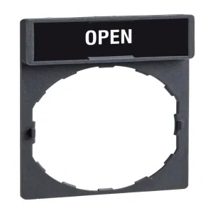 ЭТИКЕТКА OPEN (ШНАЙДЕР) ЭТИКЕТКА OPEN (ШНАЙДЕР)
