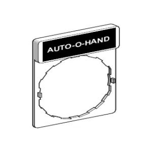 ЭТИКЕТКА AUTO-O-HAND (ШНАЙДЕР) ЭТИКЕТКА AUTO-O-HAND (ШНАЙДЕР)