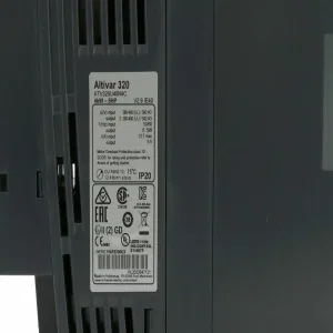 ATV320U40N4C ПРЕОБР ЧАСТОТЫ ATV320 КОМПАКТНОЕ ИСПОЛНЕНИЕ 4 КВТ 500В 3Ф (ШНАЙДЕР) ATV320U40N4C ПРЕОБР ЧАСТОТЫ ATV320 КОМПАКТНОЕ ИСПОЛНЕНИЕ 4 КВТ 500В 3Ф (ШНАЙДЕР)