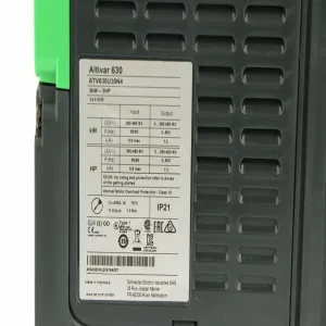 ATV630U30N4 Преобразователь частоты ATV630 3кВт 380В 3ф (ШНАЙДЕР) ATV630U30N4 Преобразователь частоты ATV630 3кВт 380В 3ф (ШНАЙДЕР)